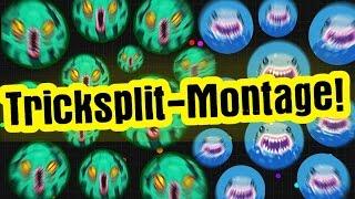 AgarCree - Agario // TRICKSPLIT MONTAGE!