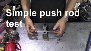 Simple push rod test!