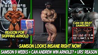 Samson Dauda LOOKS CRAZY! + Can Andrew Jacked Surpass Samson? + Urs' REASON For Skipping The Arnold!