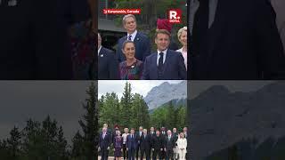 PM Modi Joins World Leaders for G7 Group Photo