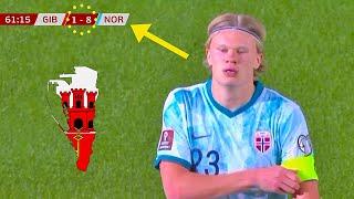 Gibraltar's 32,700 people HATED Erling Haaland after this performance