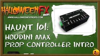 Houdini Max Prop Controller Intro - Halloween FX Props