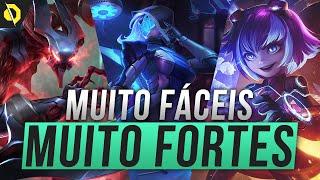 Os 6 MELHORES CAMPEÕES para INICIANTES - LOL