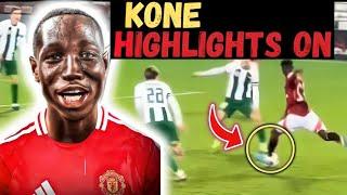 UNBELIEVABLEIt's Unreal! || Sekou Kone’s Stunning Debut for Manchester United #manunitednewstoday