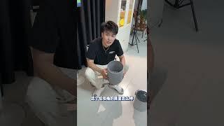 自动套垃圾袋的垃圾桶好用吗？ 我买一个测它#自动吸附垃圾桶#带盖垃圾桶 #真实测评 #垃圾桶