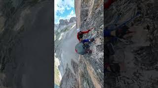 Tres Cime Dolomites - Climbing the North Face of grande Cime - Comici