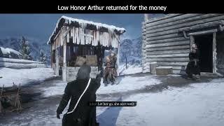 If Low Honor Arthur return for the money, John will mention him in a sad tone in the finale