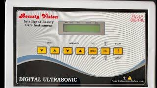 DIGITAL ULTRASONIC || TUTORIAL || BEAUTY VISION !