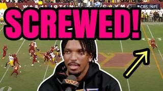 Jayden Daniels gets CHEATED!  - Commanders vs Steelers film study