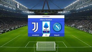 Juventus vs Napoli | Allianz Stadium | 2024-25 Serie A | PES 2021