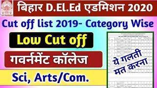 Bihar DElEd Merit list Cut off 2020 | Bihar DElEd Merit Cut off list | Bihar DElEd Cut off Merit2020