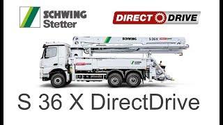 SCHWING-Stetter - The truck-mounted concrete pump S 36 X DirectDrive from SCHWING