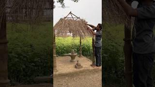Making lord shiva temple in nature ️️