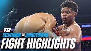 Shakur Stevenson Puts On A Clinic At Home | FIGHT HIGHLIGHTS
