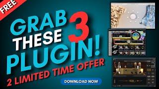 3 Best New Free Plugins VSTs For Music Producers !  Cradle Synth & More 2 Limited Time Offer