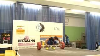 Michael Rottner 130 kg Reißen