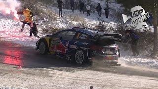 WRC 85° Rallye Monte Carlo 2017 | SPECTACULAR SHOW | Day 2 by GRB