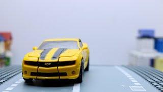 Transformers Movie Bumblebee, Megatron, Soundwave Stop motion Aventure Vehicles Car Robot Toys