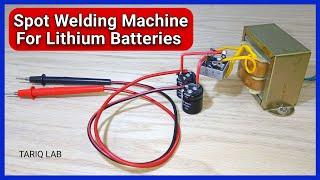 How to make a spot welding machine