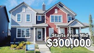 Affordable Brand New Semi-Detached Home Airdrie Alberta Canada / Airdrie Houses / Airdrie Showhome