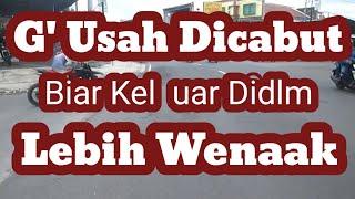 Mengantar Santhi Kerumah Temanya Dengan Naik Motor ll kisah nyata romantis