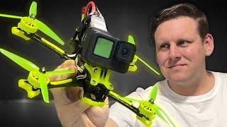 I Built A 5" Freestyle Drone With Fluro Yellow Motors