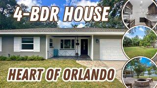 No HOA Home in Orlando with HUGE Yard!