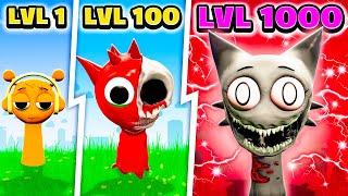 Level 1 SPRUNKI vs Level 1000 SPRUNKI