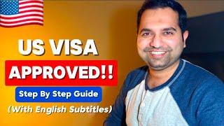 How my US VISA APPROVED in just 30 SECONDS Interview 