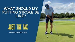 Brad Faxon: Putting stroke skill based drill