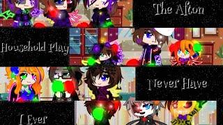 The Afton Household Play Never Have I Ever //Itz_Galaxy Luna// (My AU) (4.5K Subs Special)