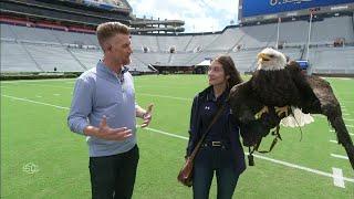 The Origin of Auburn's WAR EAGLE chant + Marty's close encounter  | SportsCenter