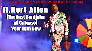 2025 CALYPSO MONARCH FINAL - 11.Kurt Allen (The Last Bardjohn of Calypso) – Your Turn Now