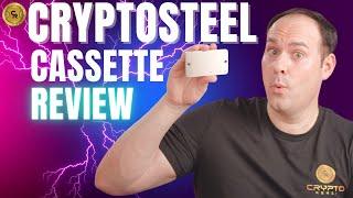 Cryptosteel Cassette Review (Step by Step) #crypto #cryptosteel #unboxing