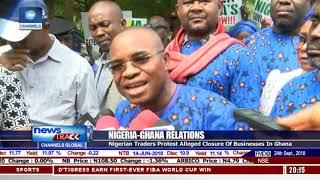 Nigerian Traders Protest At ECOWAS Secretariat Over Victimisation In Ghana