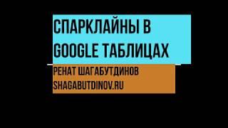 Спарклайны в Google Таблицах. Синтаксис и примеры