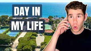 REALISTIC day in my life - COLD CALLS and MALIBU MANSIONS!