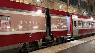 Review: Brand New Thalys (Eurostar) Train Amsterdam to Paris   