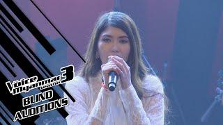 Thiri Hnin Eain : "All I Ask" - Blind Auditions - The Voice Myanmar Season 3, 2020