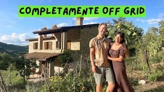 La coppia che vive isolata in montagna (sono completamente off grid)