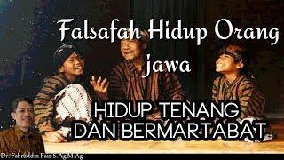 Orang Jawa Harus Tau!! Falsafah Hidupnya_Fahruddin Faiz