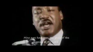 Martin luther King's last speech Eng  subtitles