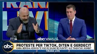 Protestë për Tik Tok, ditën e Gërdecit/ Kara: Berisha kërkon të vijë me dhunë në pushtet