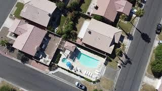 Indio California Drone Shot