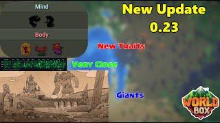 WorldBox Update 1.0, New TRAITS and GIANT Creatures!