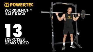 13 Must-Try Exercises on the Powertec Workbench Half Rack | Maximize Your Home Gym Workouts!