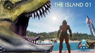 THE ISLAND EP01: This Looks Like a Nice Beach! (ARK SURVIVAL ASCENDED)