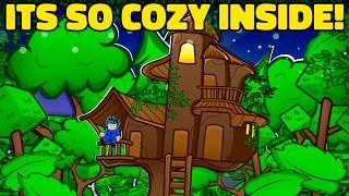 I Built a Treehouse in Grow A Garden!