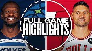 TIMBERWOLVES at BULLS | FULL GAME HIGHLIGHTS | November 7, 2024