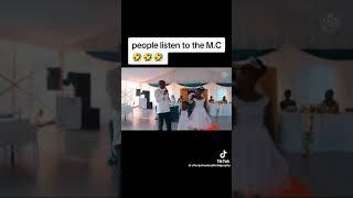 Probably one of Zambia's best wedding MC